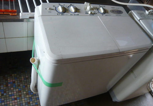 二層式洗濯機(4.5kg)ステンレス　2013年製