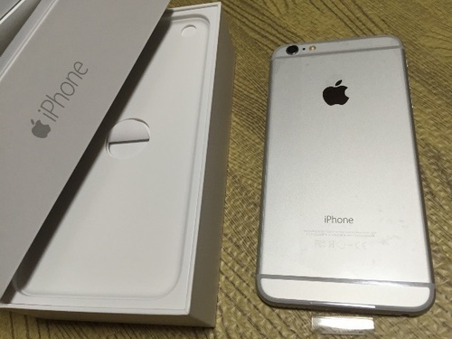 iphone 6 PLUS シルバー 16GB - au