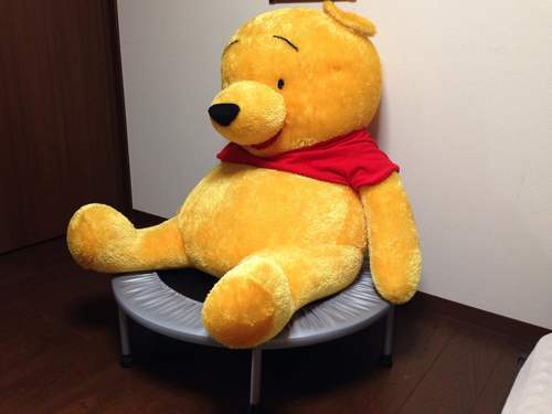 くまのプーさん特大ぬいぐるみ100ｃｍ エコエコ 杉並のおもちゃの中古あげます 譲ります ジモティーで不用品の処分