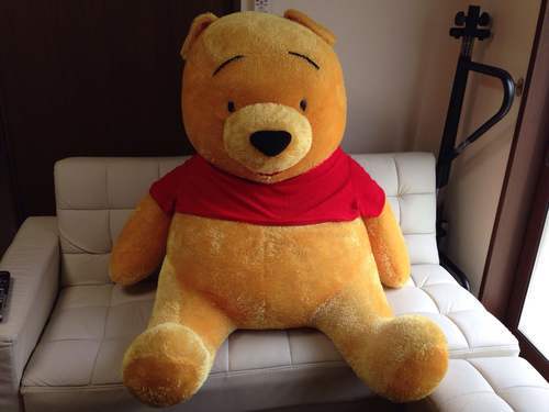 くまのプーさん特大ぬいぐるみ100ｃｍ エコエコ 杉並のおもちゃの中古あげます 譲ります ジモティーで不用品の処分