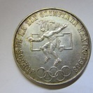 【メキシコオリンピック】記念硬貨◆25ペソ◆銀貨◆五輪◆1968年