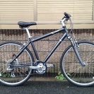 【販売済】【222】ジャイアント製クロスバイク  CROSS1  フロントサス  3×8段変速【17980円】
