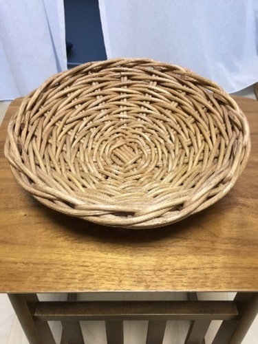 【無印良品】ラタン円型バスケット