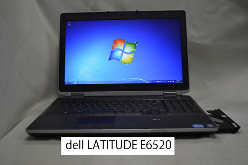 dell LATITUDE E6520/Core i7/無線/マルチ/4GB/500GBのご案内です