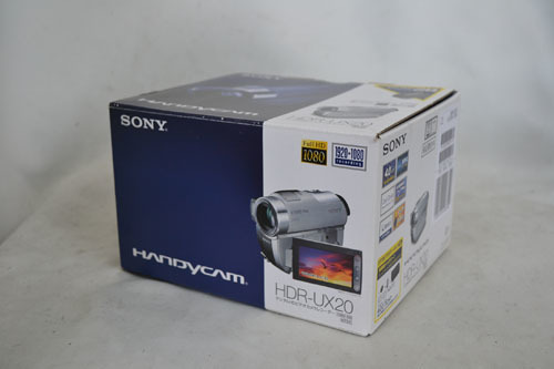 SONY ハイブリッドハイビジョンビデオカメラ HDR-UX20のご案内です。