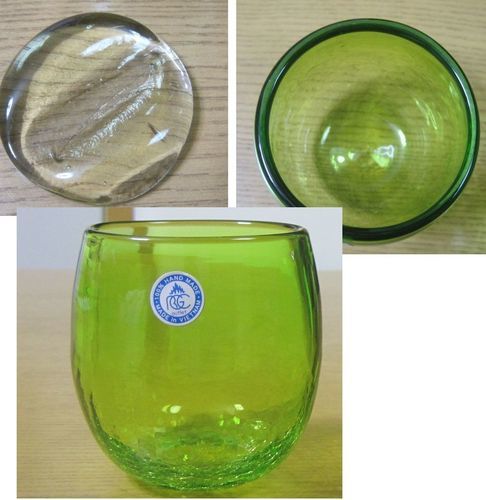 沖縄の琉球ガラス 手作りのグラスに箸置きのセットペアでどうぞ O ぽちこ その他の食器 コップ グラス の中古あげます 譲ります ジモティーで不用品の処分