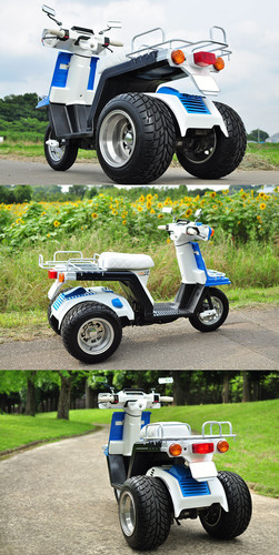埼玉県さいたま市見沼区のカスタムショップから　ホンダ　ジャイロXバギーカスタム　ミニカー仕様