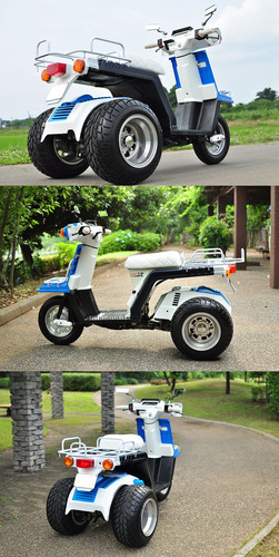 埼玉県さいたま市見沼区のカスタムショップから　ホンダ　ジャイロXバギーカスタム　ミニカー仕様