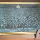戦前の軍人関係者の集合写真（額入り）