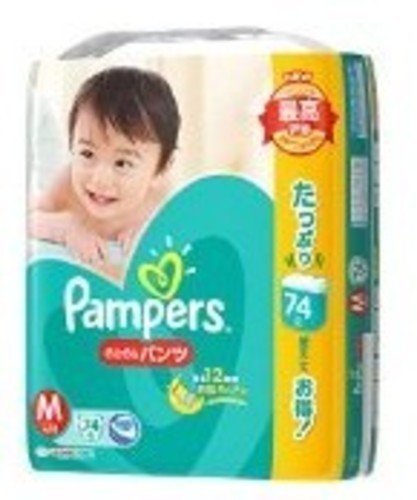 パンパースＭパンツ（ジャンボパック）×７+おまけ
