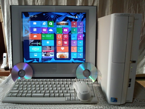 デスクトップパソコン Win8.1Pro/Duo/2.4GHz/4GB/250GB/Office2013