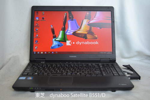 東芝 dynabook Satellite B551/D/Core i7/8GB/250GB/マルチ/無線/Win7 64bitのご案内です