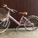 こども用自転車ピンク