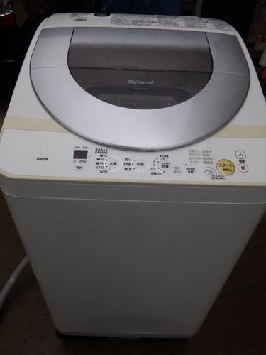 ナショナル　洗濯・脱水容量5.0kg 乾燥容量2.5kg 洗濯乾燥機 NA-FDH50A