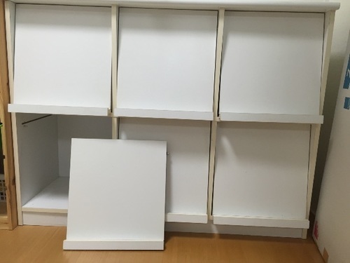 ニトリのディスプレイラック (さん) 宗像の収納家具《棚、シェルフ》の中古あげます・譲ります｜ジモティーで不用品の処分