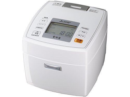 ◆IHジャー炊飯器 (新品未開封)◆ 三菱電機 5.5合炊き ピュアホワイト NJ-VV105-W