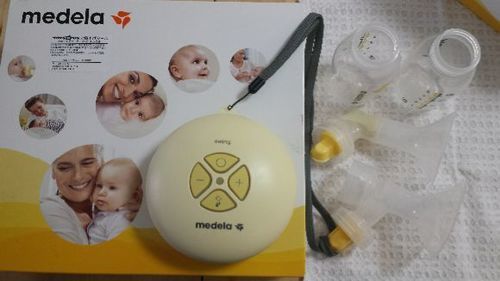 [定価の半額以下]  搾乳器  medela  一式 \u0026箱付き