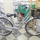 [1841]中古自転車　リサイクル自転車　シティサイクル　27インチ　内装3段変速　2LEDオートライト　ローラーブレーキ　状態良好　シルバー