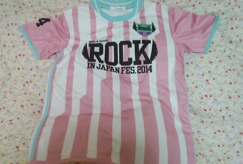 Rock In Japan 14 サッカーtシャツピンク Sサイズ ロックインジャパン ロッキンrijf ゆん 若葉のtシャツ レディース の中古 古着あげます 譲ります ジモティーで不用品の処分
