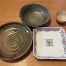 （終了）陶器  大皿&大鉢