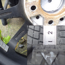 フォレスターに　A-TECH SCHNEIDER STAG　16インチ　6.5J　PCD100　5穴　オフセット48　4本スタッドレス（205/65R16）付き