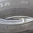 フォレスターに　A-TECH SCHNEIDER STAG　16インチ　6.5J　PCD100　5穴　オフセット48　4本スタッドレス（205/65R16）付き