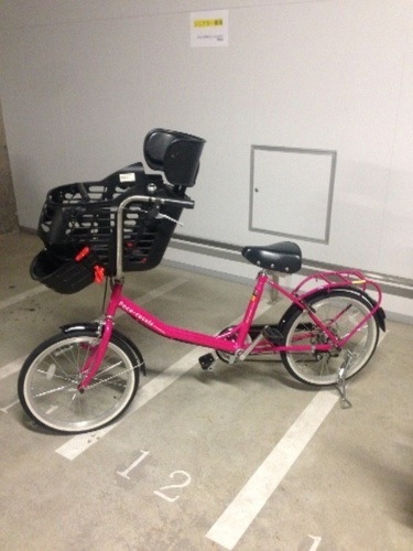 子供乗せ用小型自転車