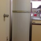 差し上げます！SHARP2ドア冷蔵庫 225L 2008年製白