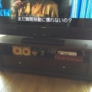 テレビ台 ダークブラウン キャスター付き