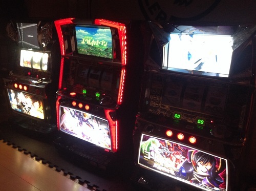 スロット実機 喰霊零、初代エウレカセブン（アネモネパネル）、コードギアス
