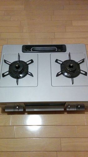 ガステーブルコンロ 都市ガス用 ハーマンG55SVL 13A