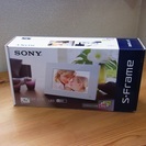 【受付終了】新品　デジタルフォトフレーム　SONY DPF-E710