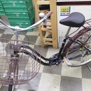 その他 [1889]中古自転車　リサイクル自転車　シティサイクル　27インチ　外装6段変速　LEDオートライト　ローラーブレーキ　ブルー×ブラウン