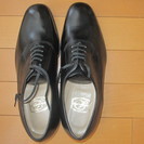 （終了しました）男性用　黒靴　未使用サイズ　24,5～２５センチ位　