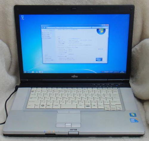 Win7 Office2013付き! Core-i3 (2.27GHz) / 2GB / 160GB / DVD-RW / 富士通 E780A