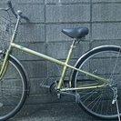 今や数少ない日本製、敷島自転車です。