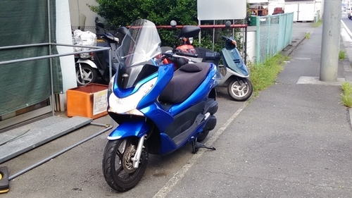 ＰＣＸ１２５ｃｃ　走行3480ｋｍワンオーナー車入りました！　全国配送お見積りします！