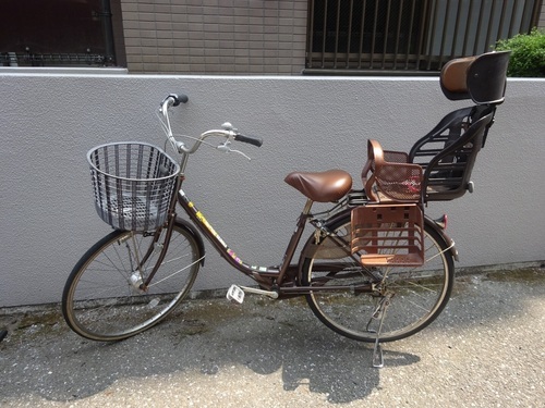 子供乗せ自転車 後ろ乗せ