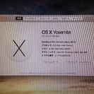 Macbook Pro 13inch Early 2011 i5 2.3Ghz 4GB/320GB 英語キーボード