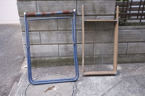 引き取りに来てくれる方のみ 手動土ふるい機 ローラー台セット 網目2 5分目 キャップ 小田原のその他の中古あげます 譲ります ジモティーで不用品の処分