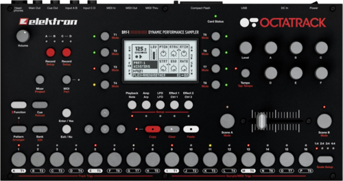 ＜値下げ/ 9月9日マデ!!＞本体超美品 Elektron Octatrack＜箱、説明書傷あり、本体新品同様、プラスチックカバー付属＞