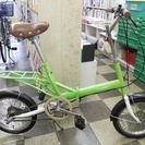 ブリヂストンスニーカー16インチ3段変速 折りたたみサスペンション付