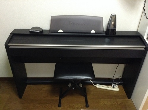 CASIO privia px-730  2011年製 黒 取りにきてくださる方
