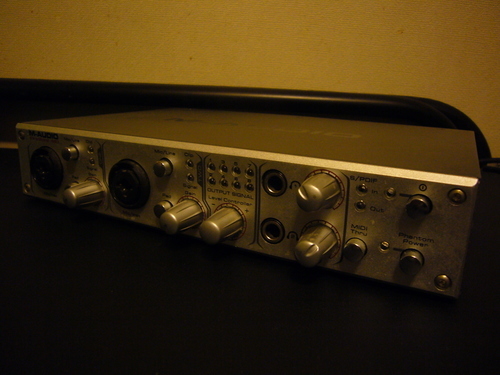 m-audio 　FIREWIREオーディオインターフェィス　 fw410　　￥ 6,000