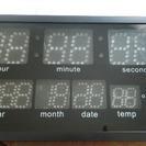 LED clock LED時計