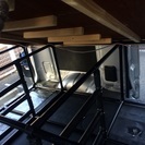 ■タウンエースバン　車用ベッドキット　ボード３本収納可　引取限定