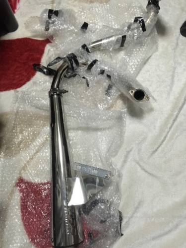 ビラーゴ250 スーパートラップマフラー