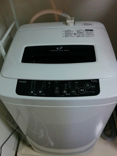 洗濯機（15～16日引き取り希望）