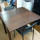 IKEA制ダイニングテーブル＆椅子×2（BJRSTA　ADDE×...