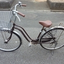 中古自転車27in　茶色